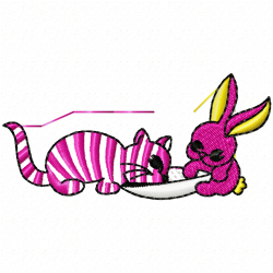 Cats Embroidery Design 11 Cats Embroidery Design 11